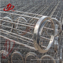 Suction machine supplies filter bag use cages